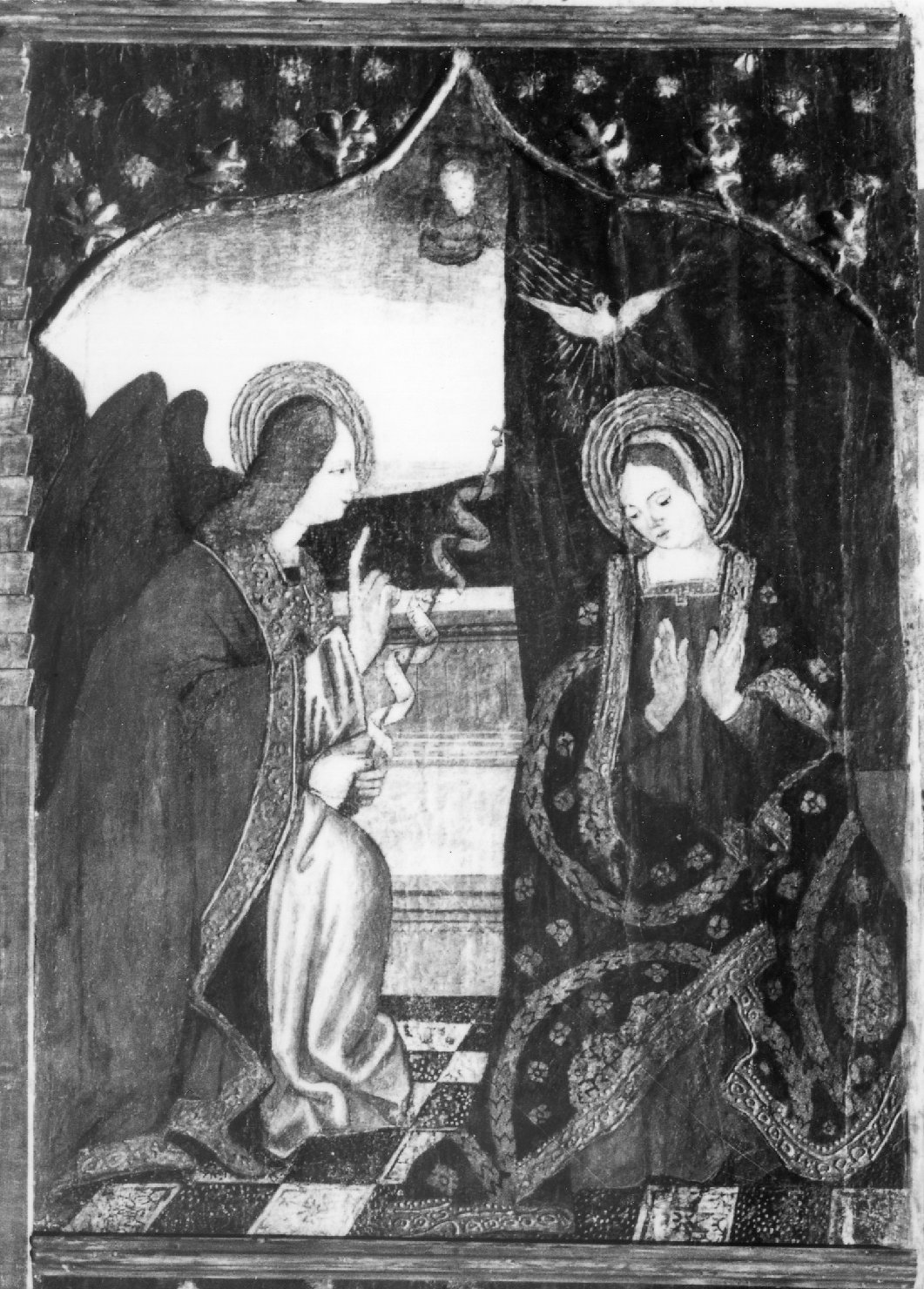 Annunciazione (retablo) - ambito sardo iberico (inizio sec. XVI)