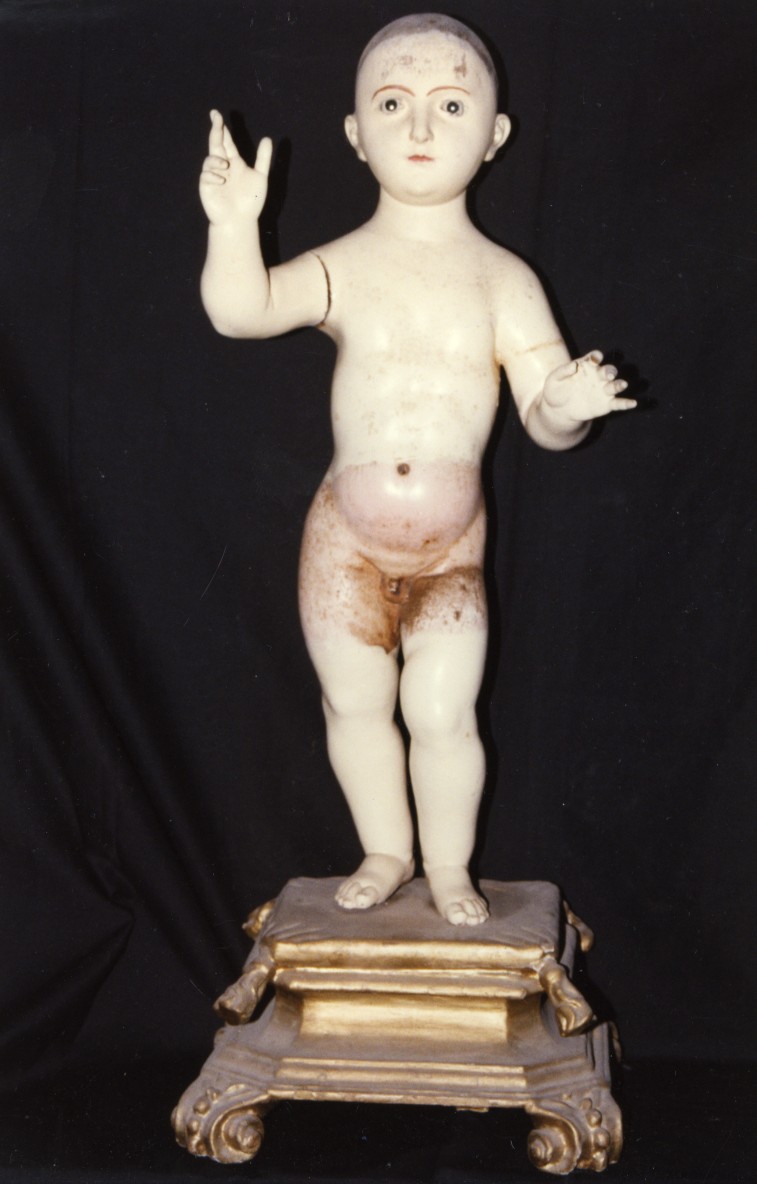Gesù Bambino (statua) - ambito napoletano (prima metà sec. XVIII)
