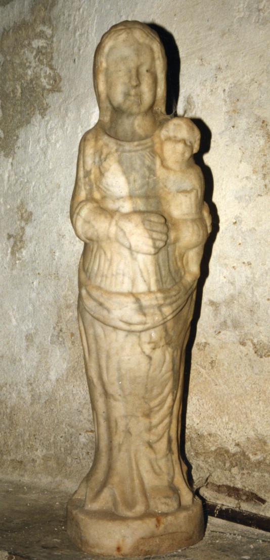 Madonna con Bambino (statua) - ambito italiano (seconda metà sec. XVII)