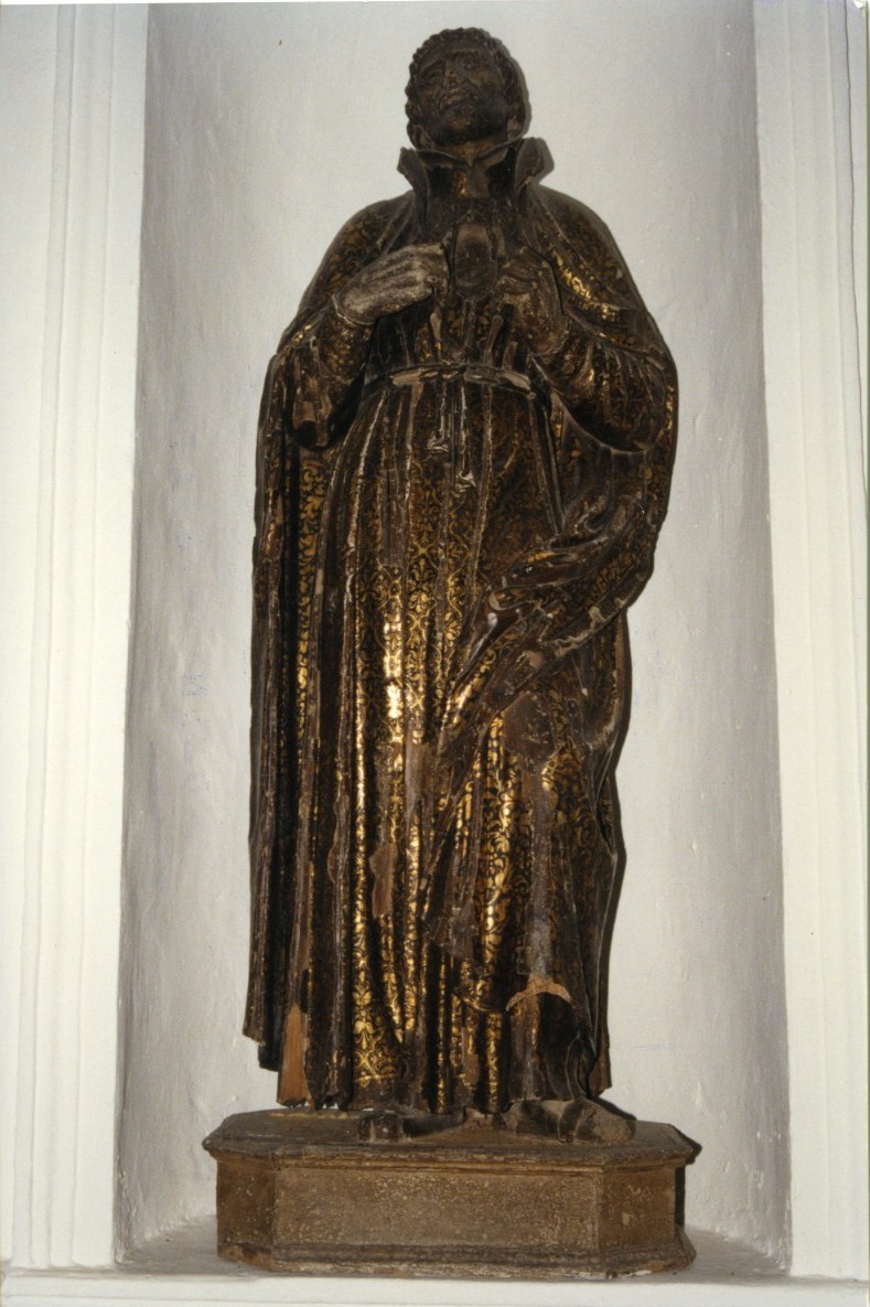 San Francesco Saverio (statua) - ambito iberico (prima metà sec. XVII)