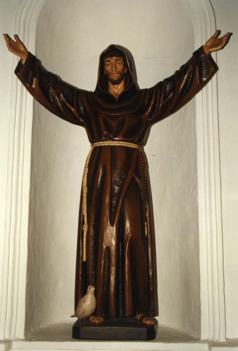 San Francesco d'Assisi (statua) - ambito italiano (sec. XX)
