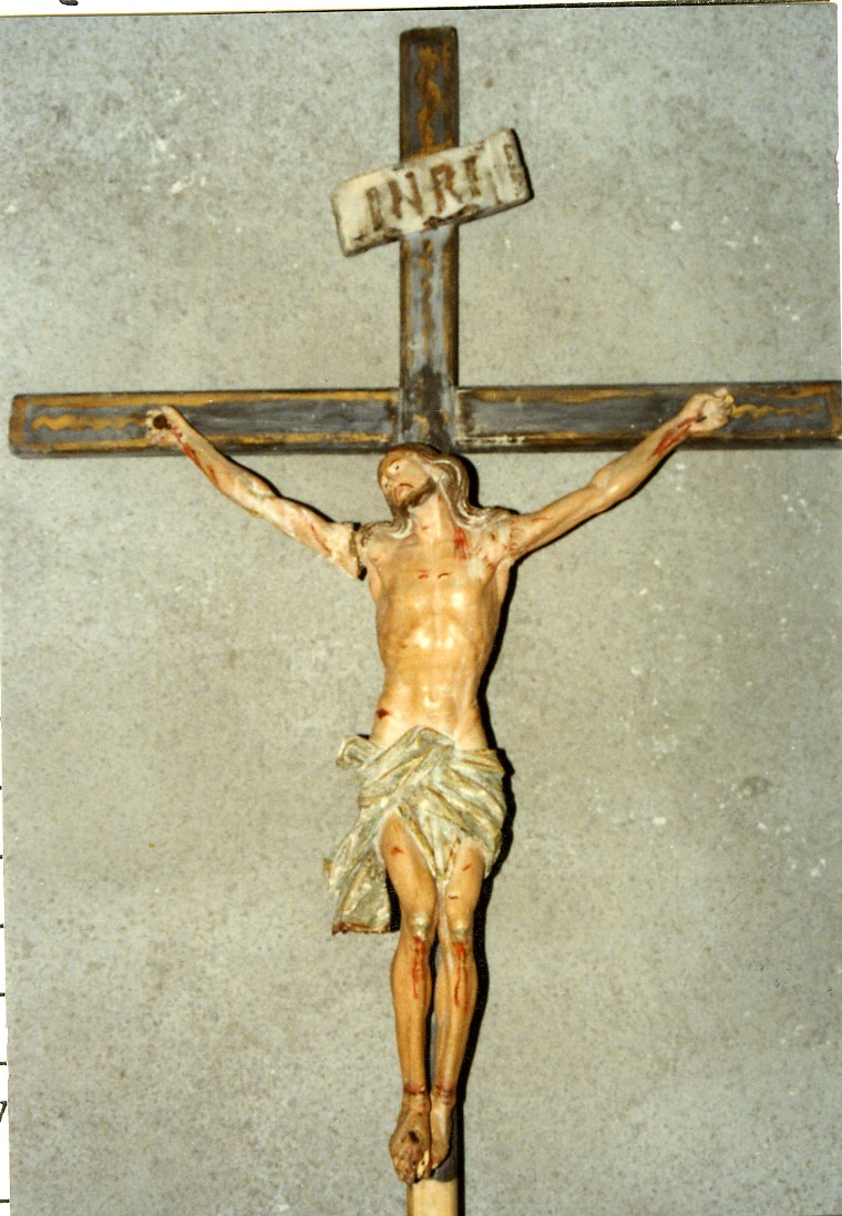 Cristo crocifisso (statua) - ambito sardo iberico (metà sec. XVIII)