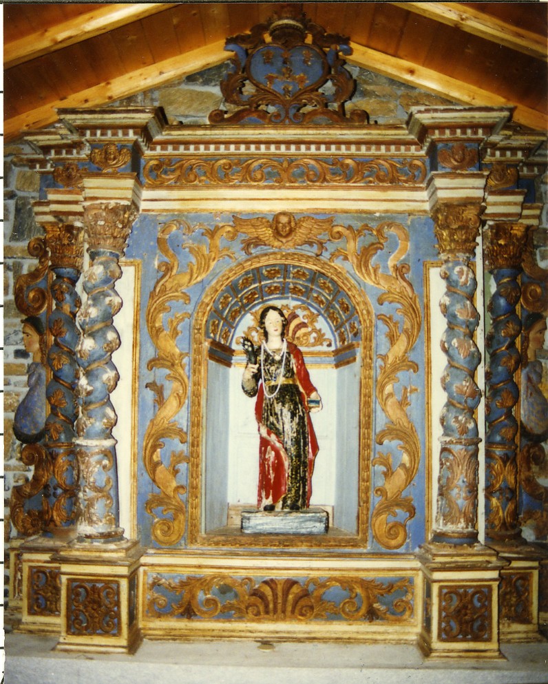 altare - ambito sardo iberico (fine/ inizio secc. XVII/ XVIII)