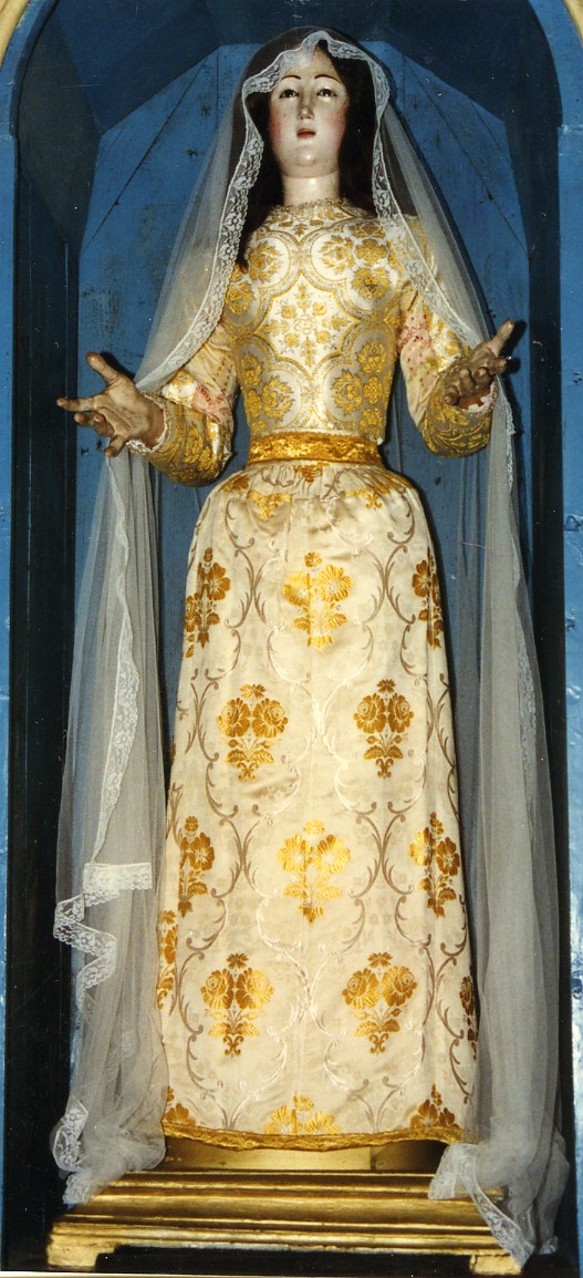 Madonna del Rosario (manichino) - ambito italiano (seconda metà sec. XVIII)