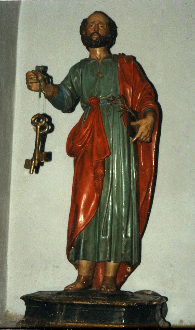 San Pietro Apostolo (statua) - ambito sardo iberico (prima metà sec. XVIII)