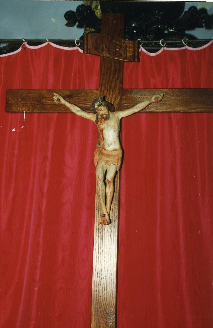 Cristo crocifisso (statua) - ambito sardo (seconda metà sec. XVIII)