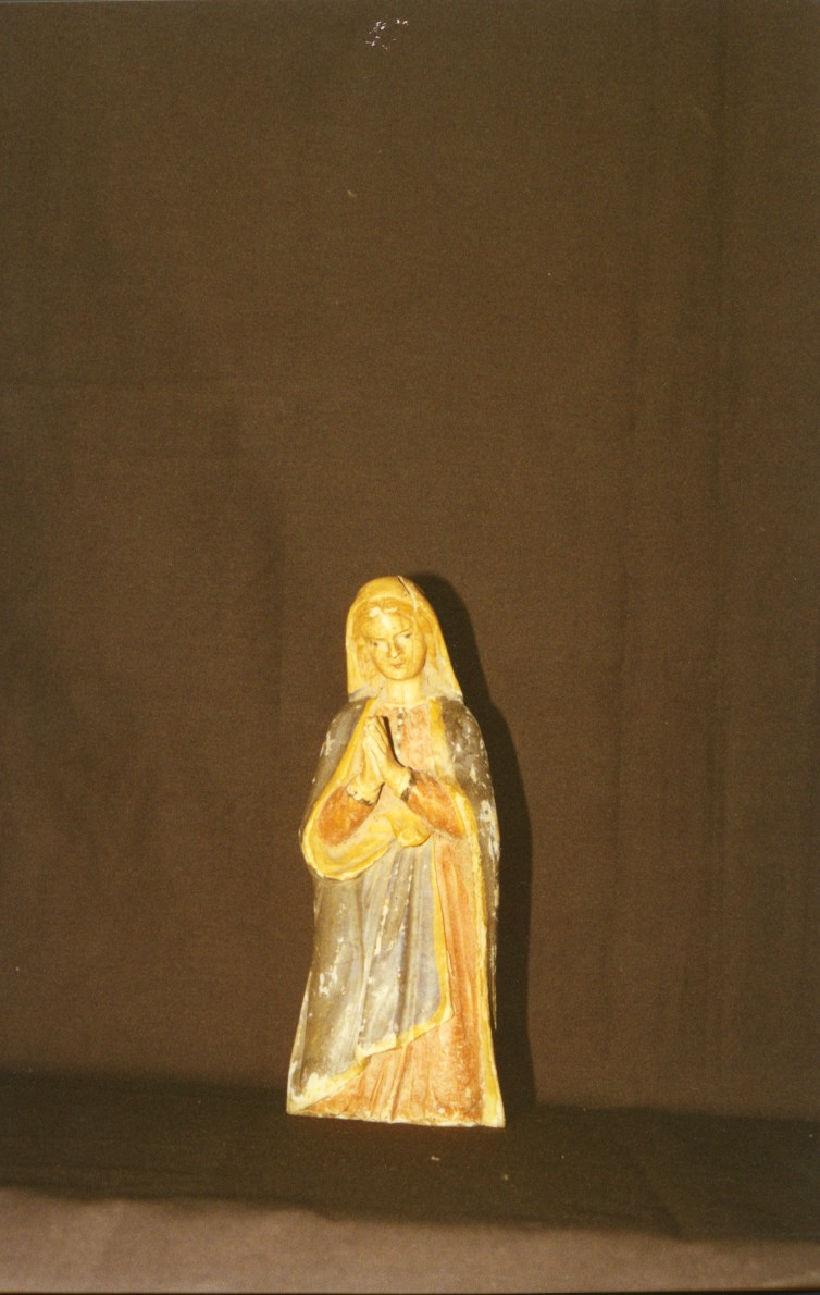 Madonna (statuetta di presepio) - ambito italiano (prima metà sec. XIX)