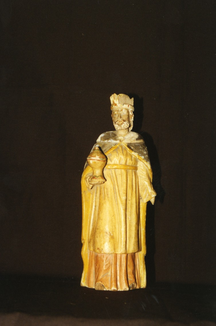 Melchiorre (statuetta di presepio) - ambito italiano (prima metà sec. XIX)