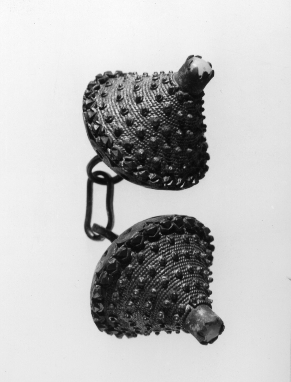 bottone, oreficeria - produzione sarda (sec. XIX)