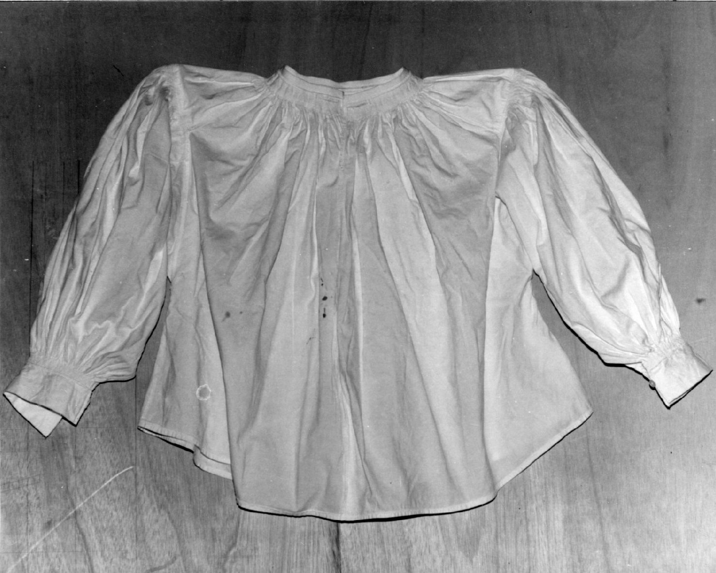 camicia, costume maschile - manifattura sarda (sec. XIX)