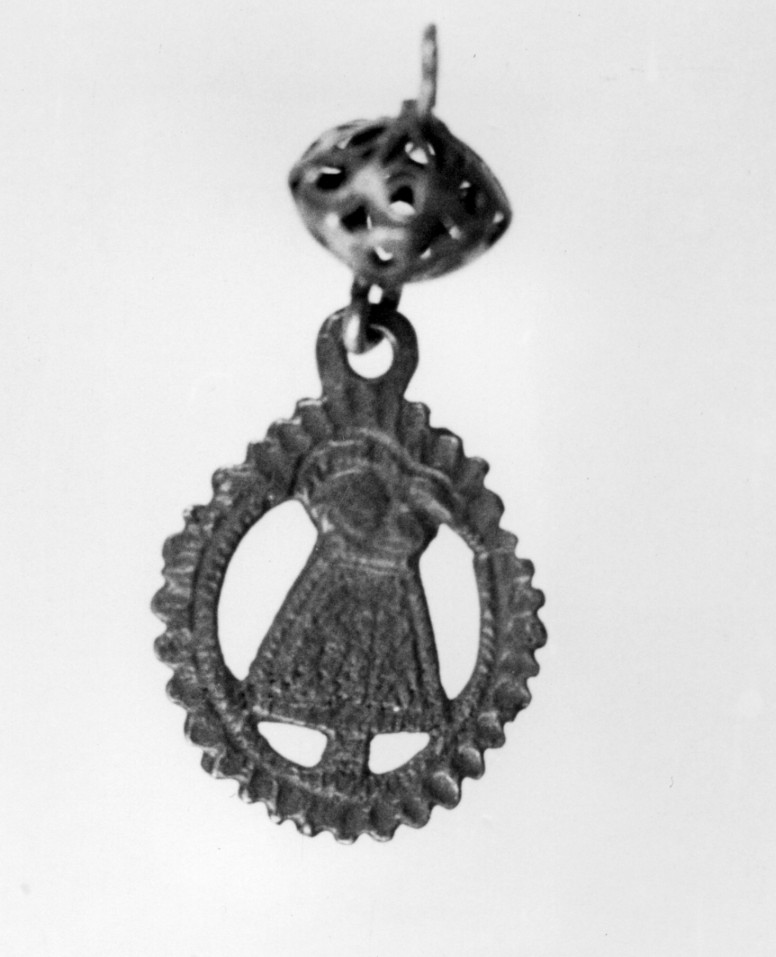 medaglia, oreficeria - produzione sarda (sec. XIX)