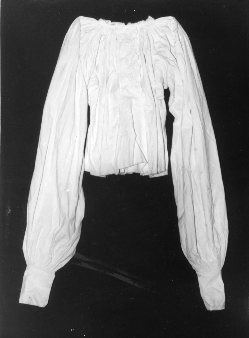 camicia, costume femminile - manifattura sarda (sec. XIX)