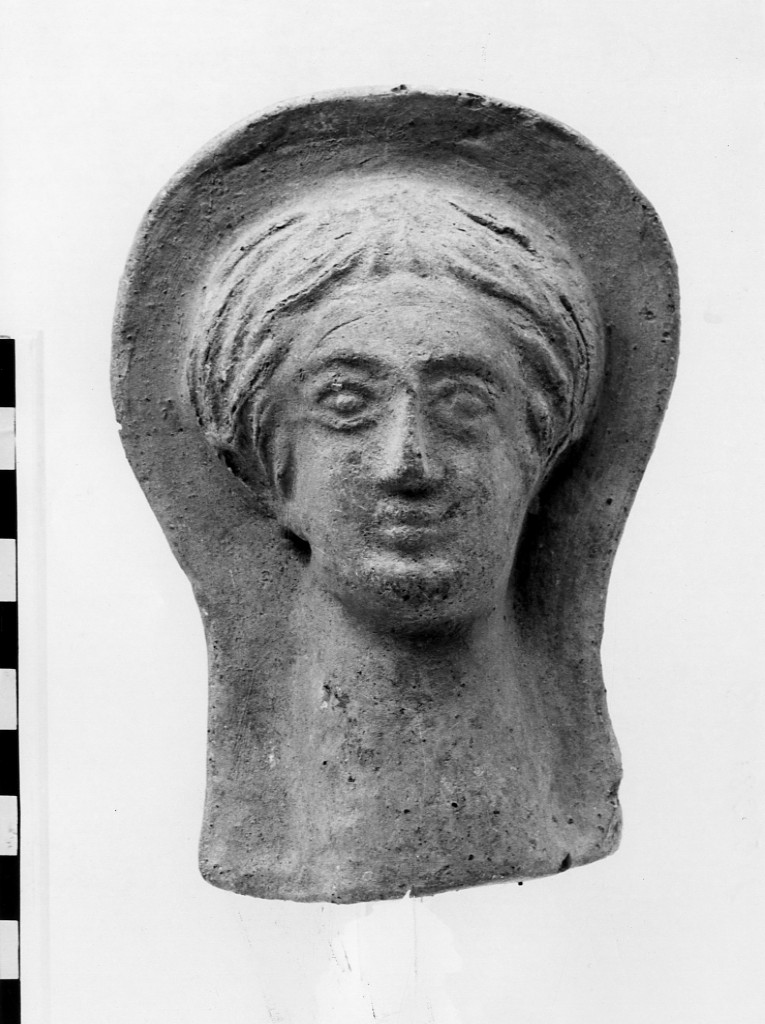 testa maschile votiva (sec. III a.C)