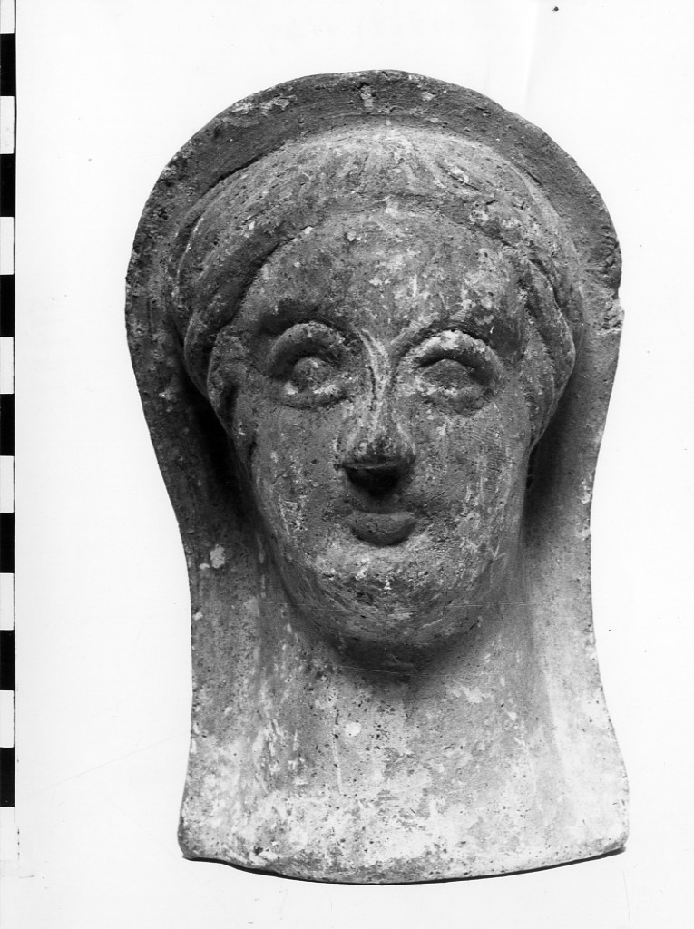 testa maschile votiva (sec. III a.C)
