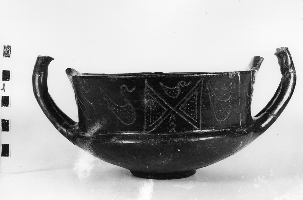 kantharos - periodo laziale IV (prima metà I)