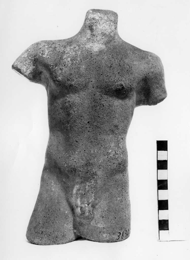 torso maschile (votivo anatomico) (secc. III a.C.-I a.C)