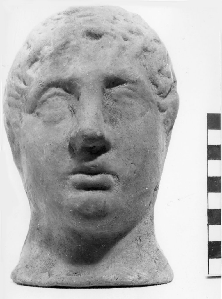 testa votiva maschile (sec. II a.C)