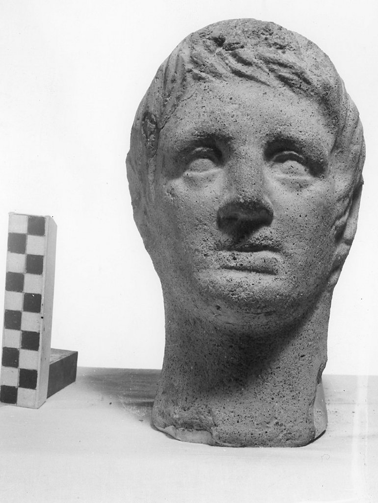 testa votiva maschile (sec. II a.C)