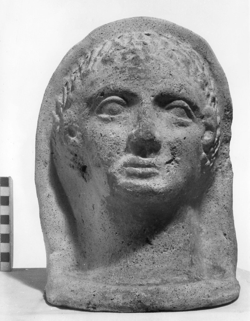 testa votiva maschile (sec. II a.C)