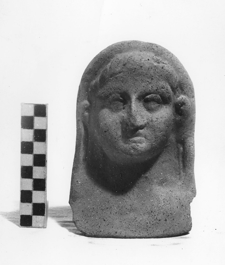 testa votiva maschile (secc. III a.C.-II a.C)