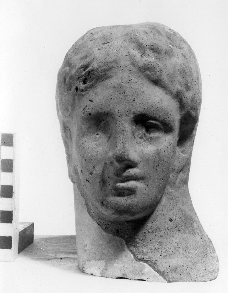 testa votiva femminile (sec. III a.C)