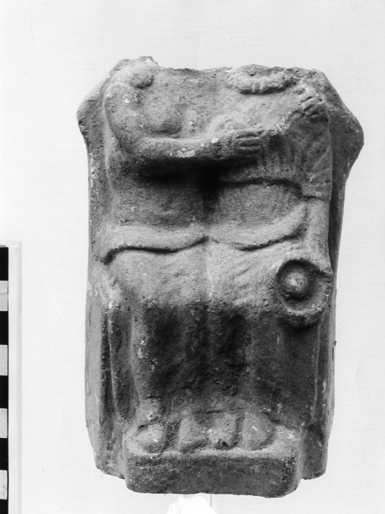 coppia seduta (terracotta figurata votiva) (sec. III a.C)