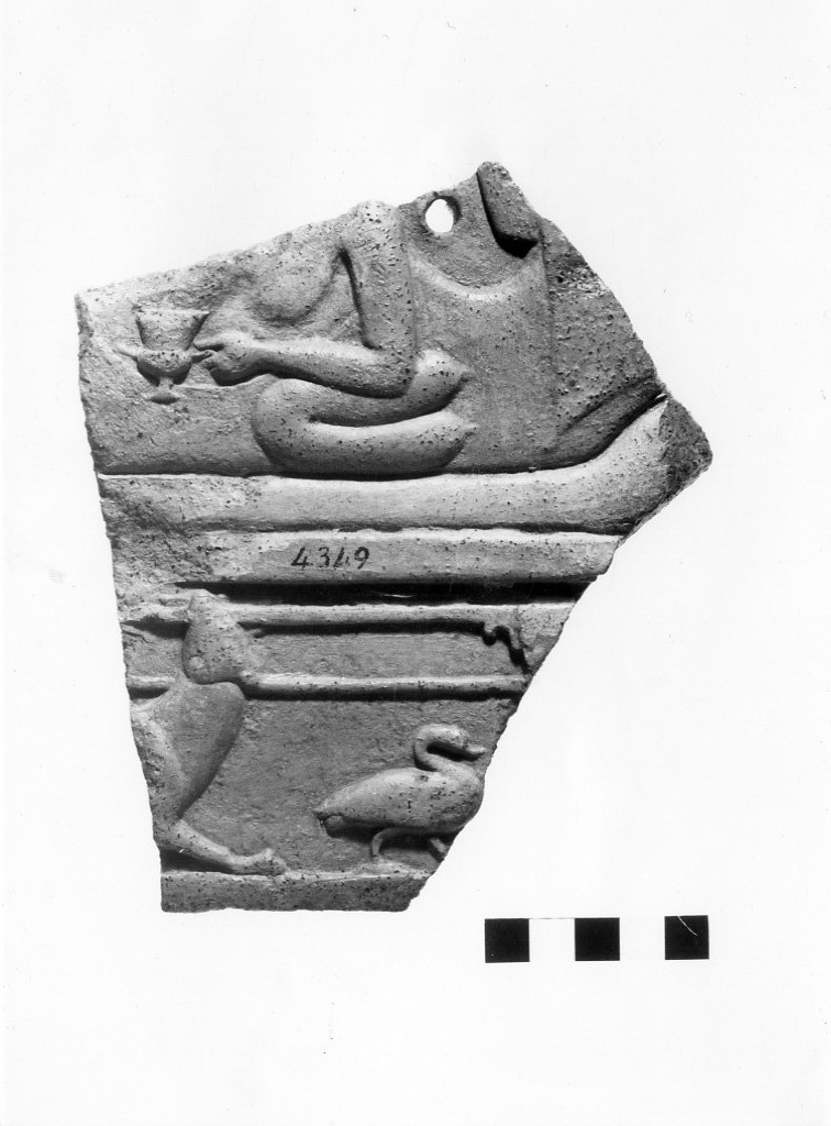 banchetto (fregio/ frammento) (secc. VI-V d.C)