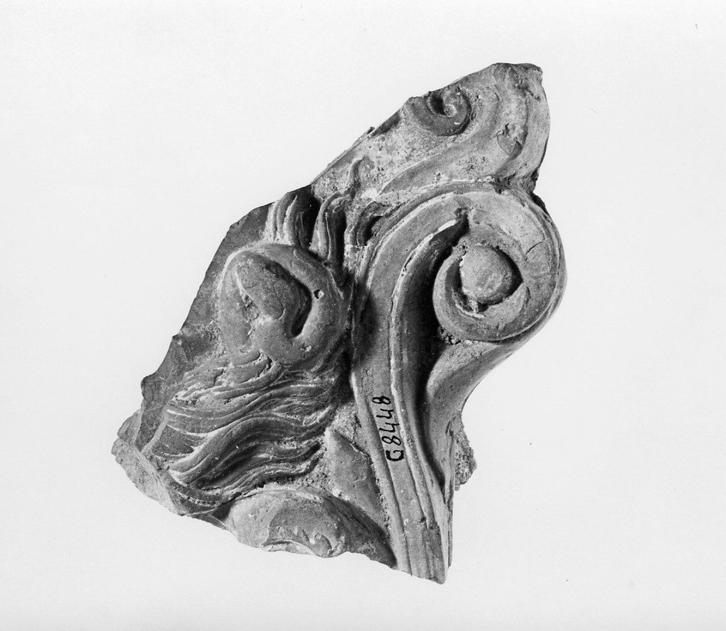 antefissa (inizio sec. I a.C)