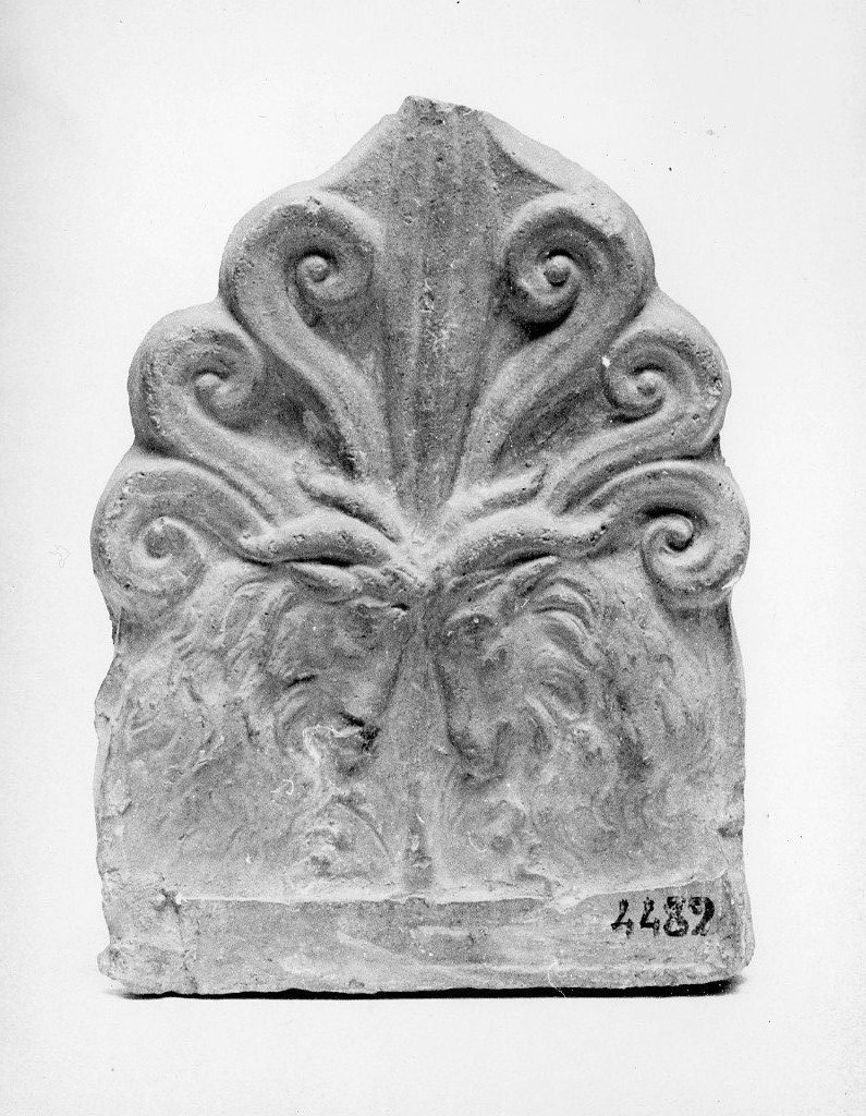 antefissa (primo quarto sec. I d.C)