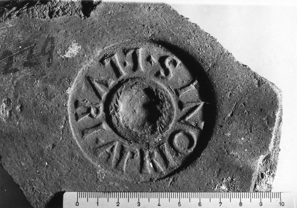 laterizio con bollo (fine sec. I d.C)