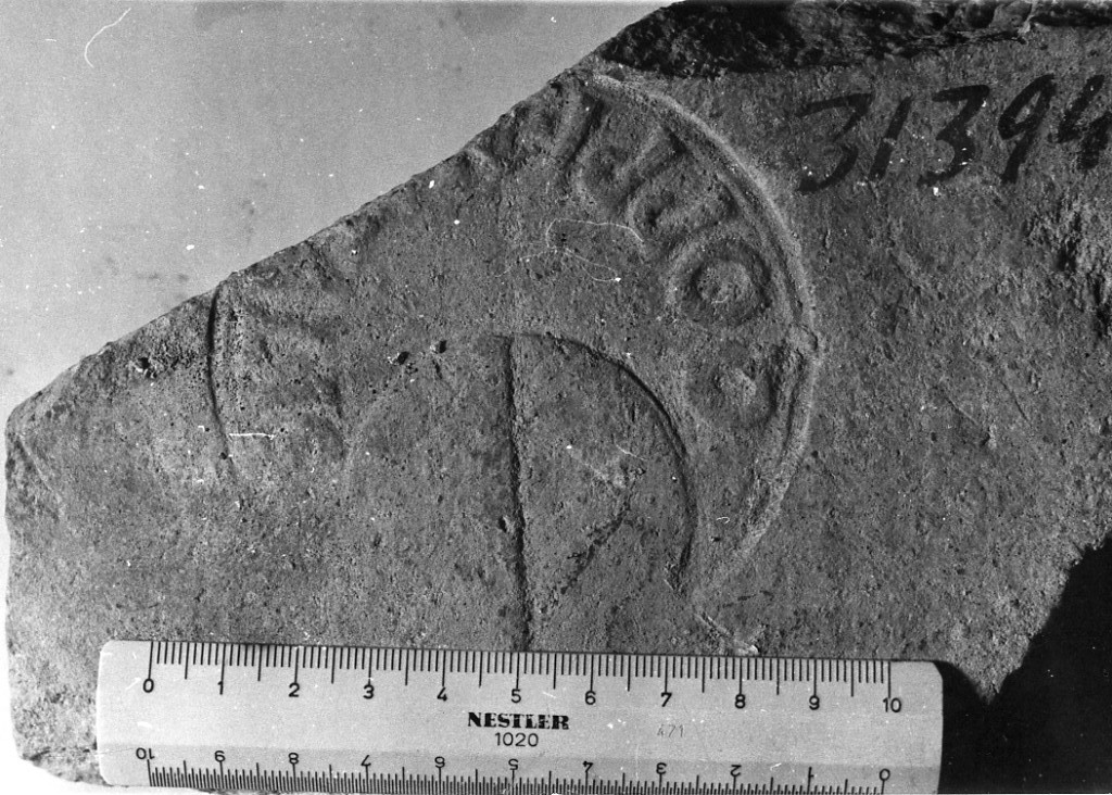 laterizio con bollo (120 d.C)