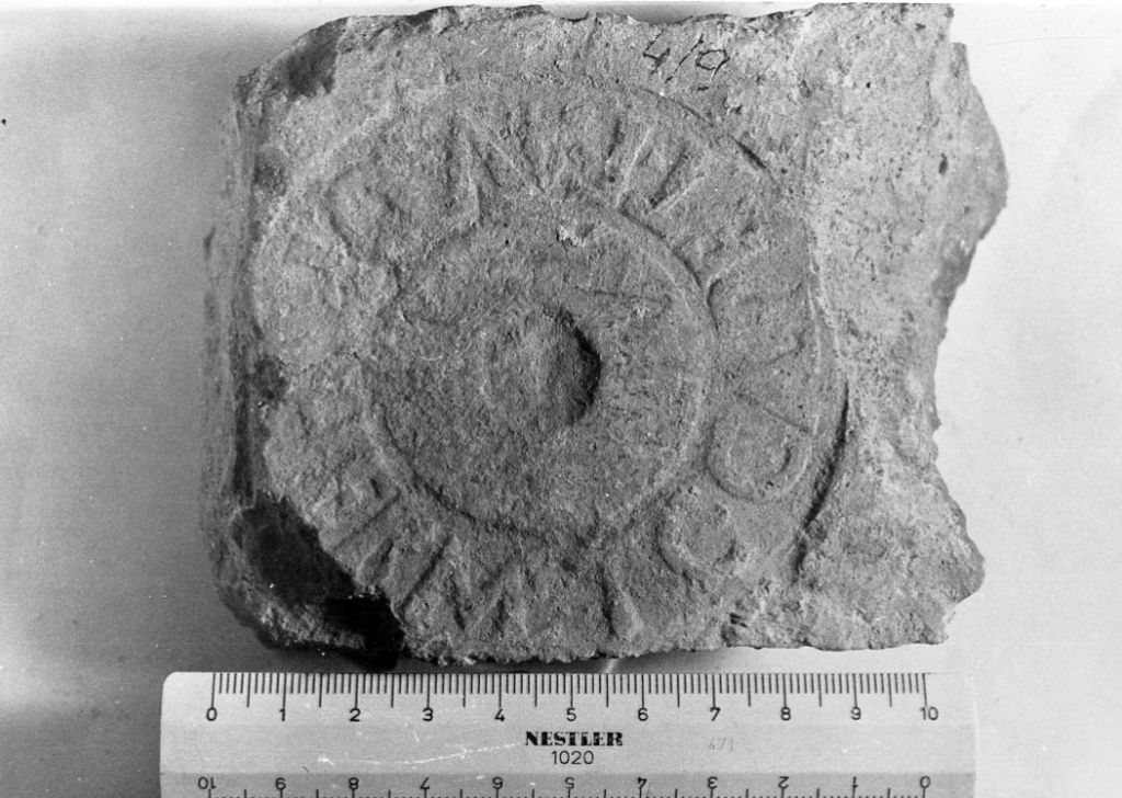 laterizio con bollo (età traianea)