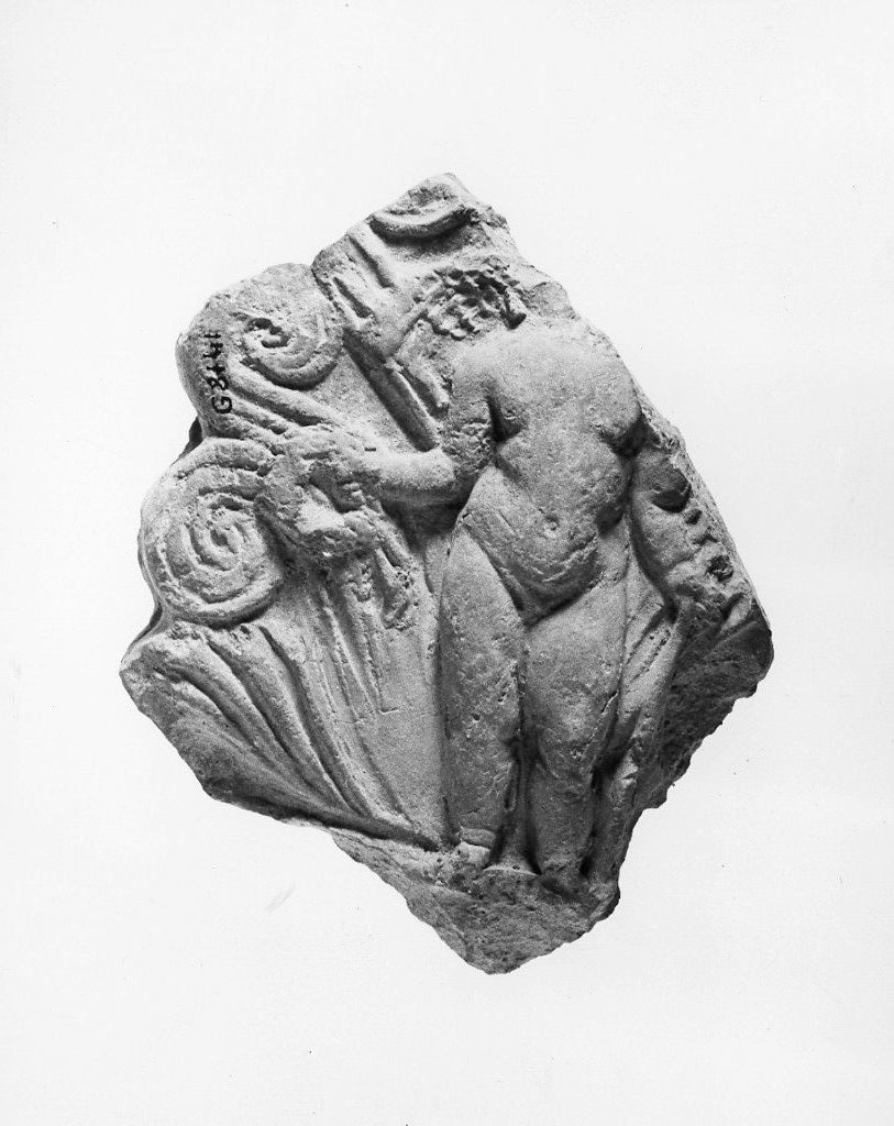 antefissa - officina tarantina (prima metà sec. I d.C)