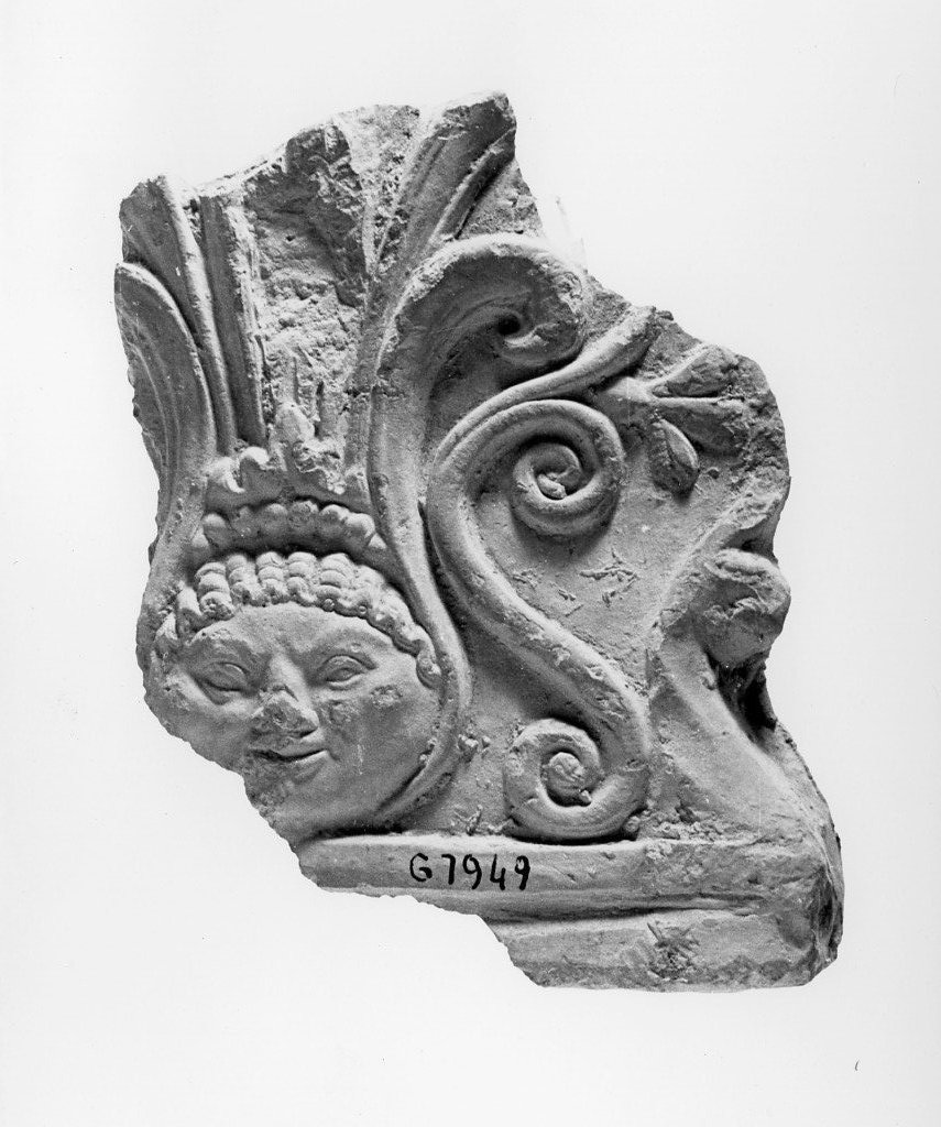 antefissa (seconda metà sec. I a.C)