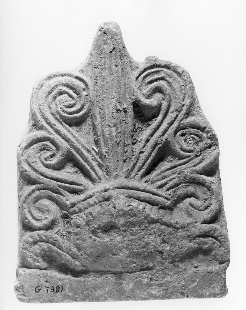 antefissa (sec. I d.C)