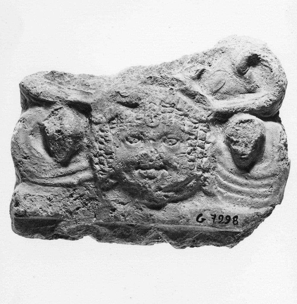 antefissa (prima metà sec. I d.C)