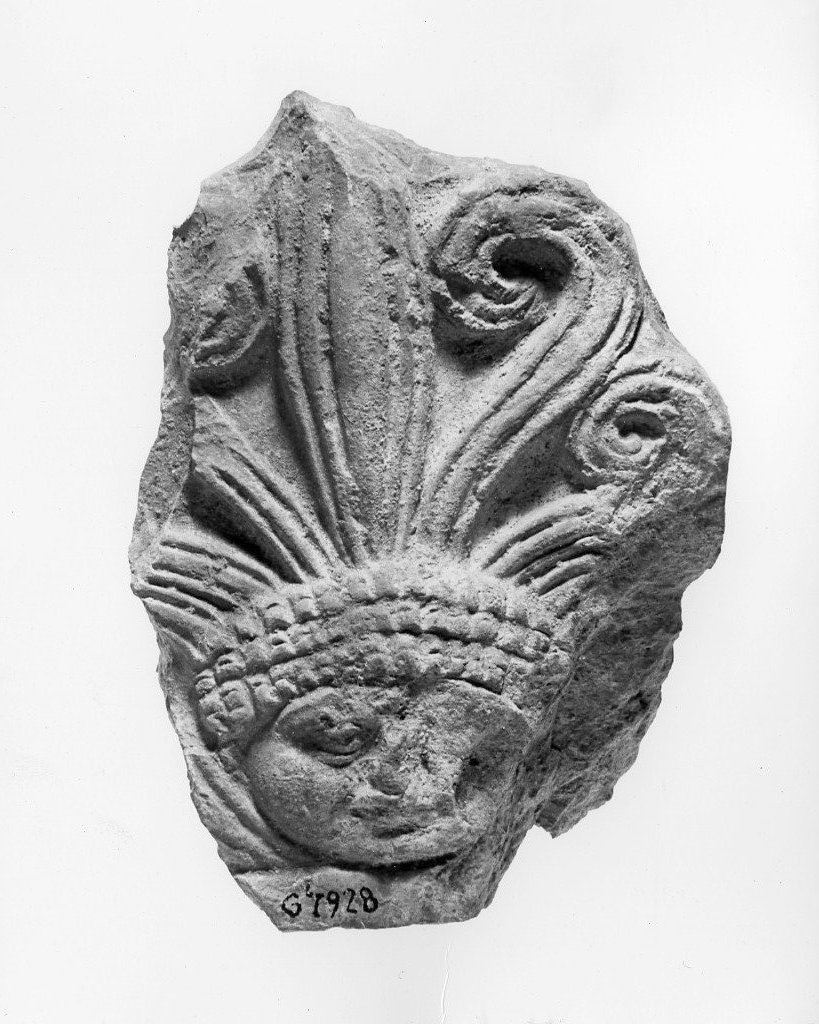 antefissa (prima metà sec. I d.C)