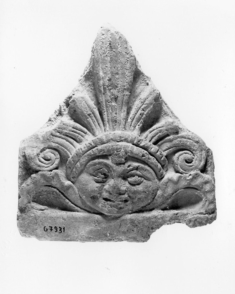 antefissa (prima metà sec. I d.C)