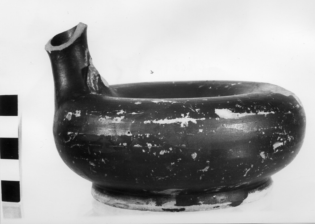 askos anulare - ambito etruschizzante (fine sec. IV a.C)