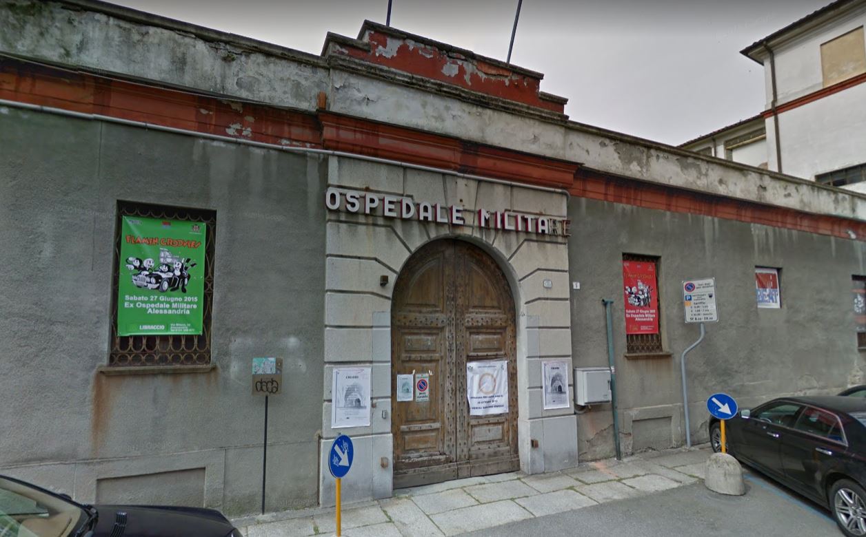 chiesa di San Francesco, poi Caserma di Cavalleria, poi Ospedale Militare (chiesa) - Alessandria (AL) 