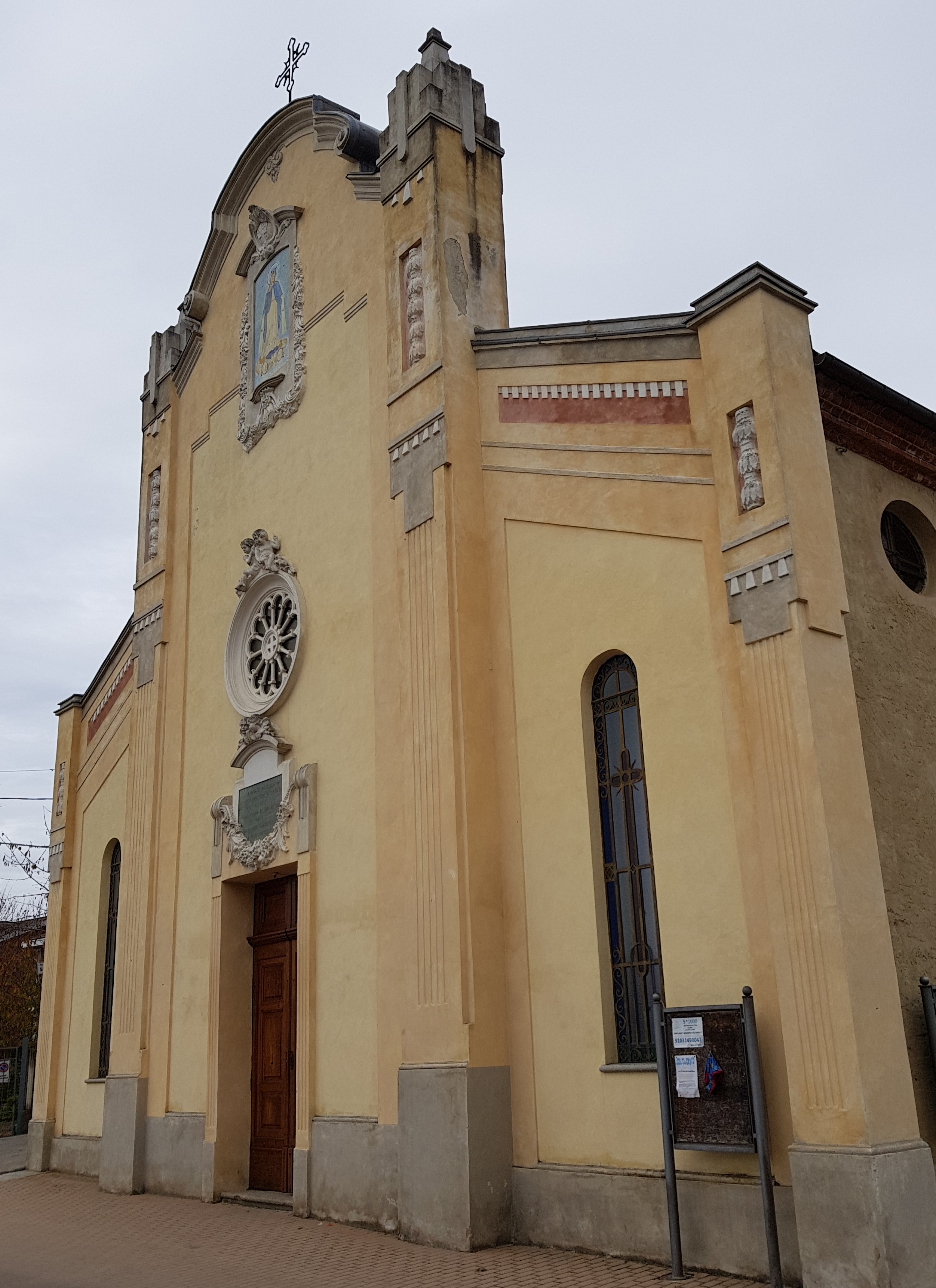 SS. Maria Immacolata (chiesa, parrocchiale) - Sanfrè (CN)  (XX, prima metà)
