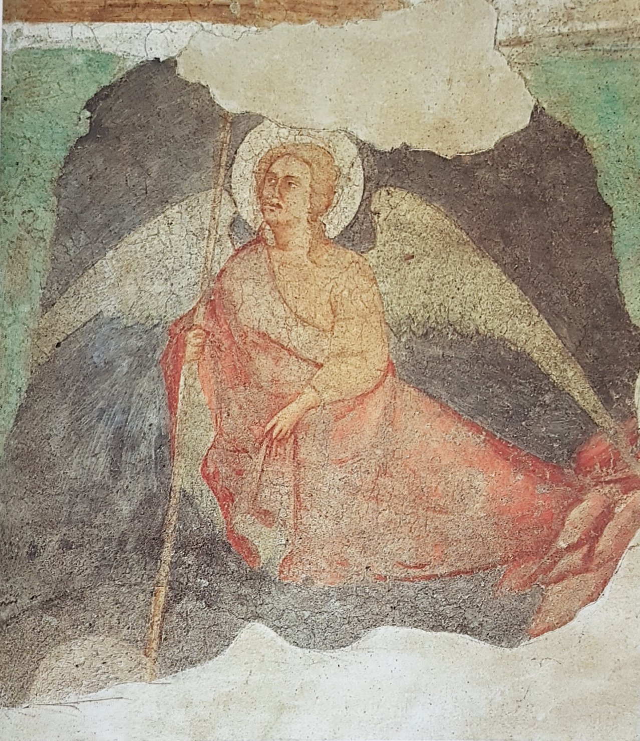 angelo (dipinto, frammento) di Antonio Veneziano (ultimo quarto sec. XIV)