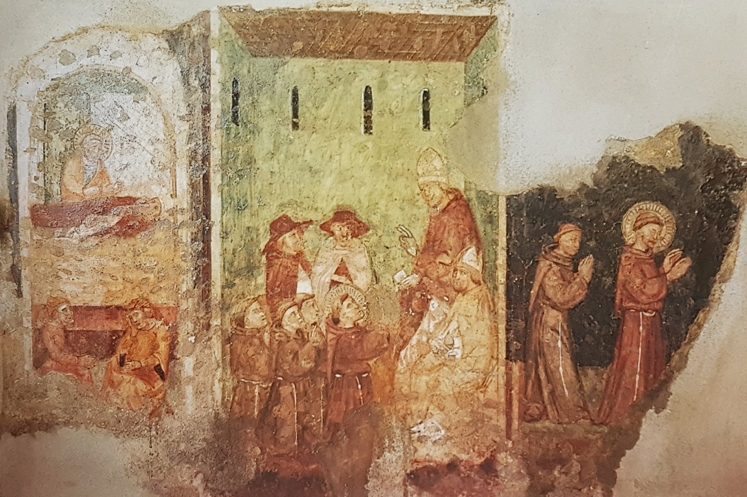 episodi della vita di San Francesco d'Assisi (dipinto, ciclo) di Giovanni di Nicola (attribuito) (metà sec. XIV)