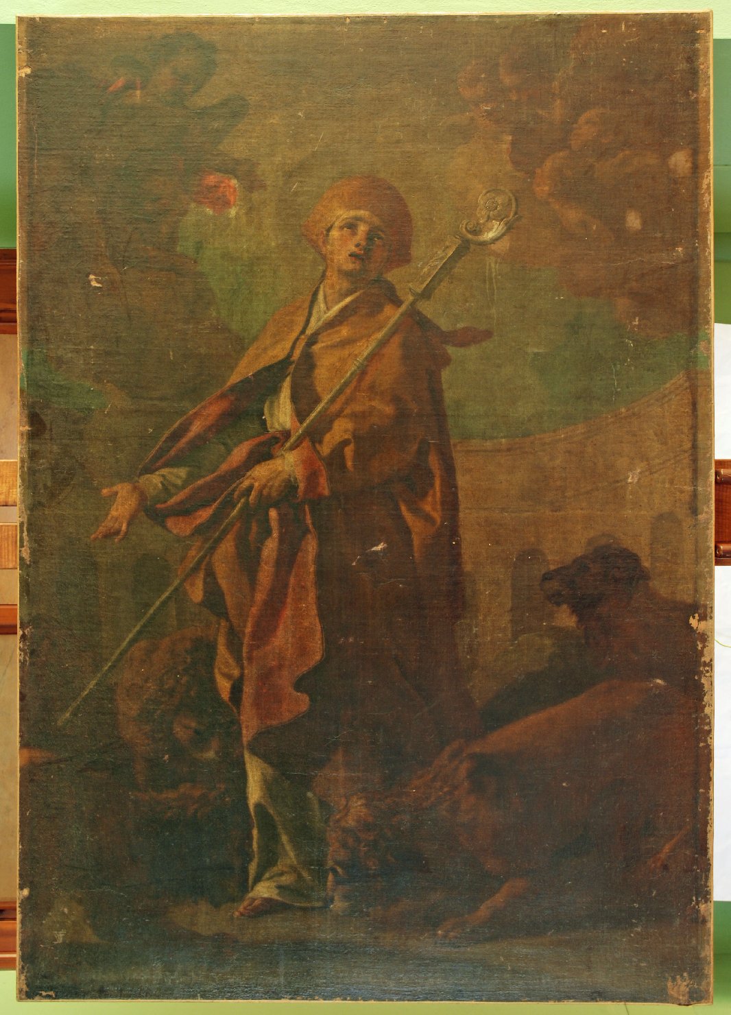 San Gennaro (dipinto) di De Mura Francesco (seconda metà sec. XVIII)