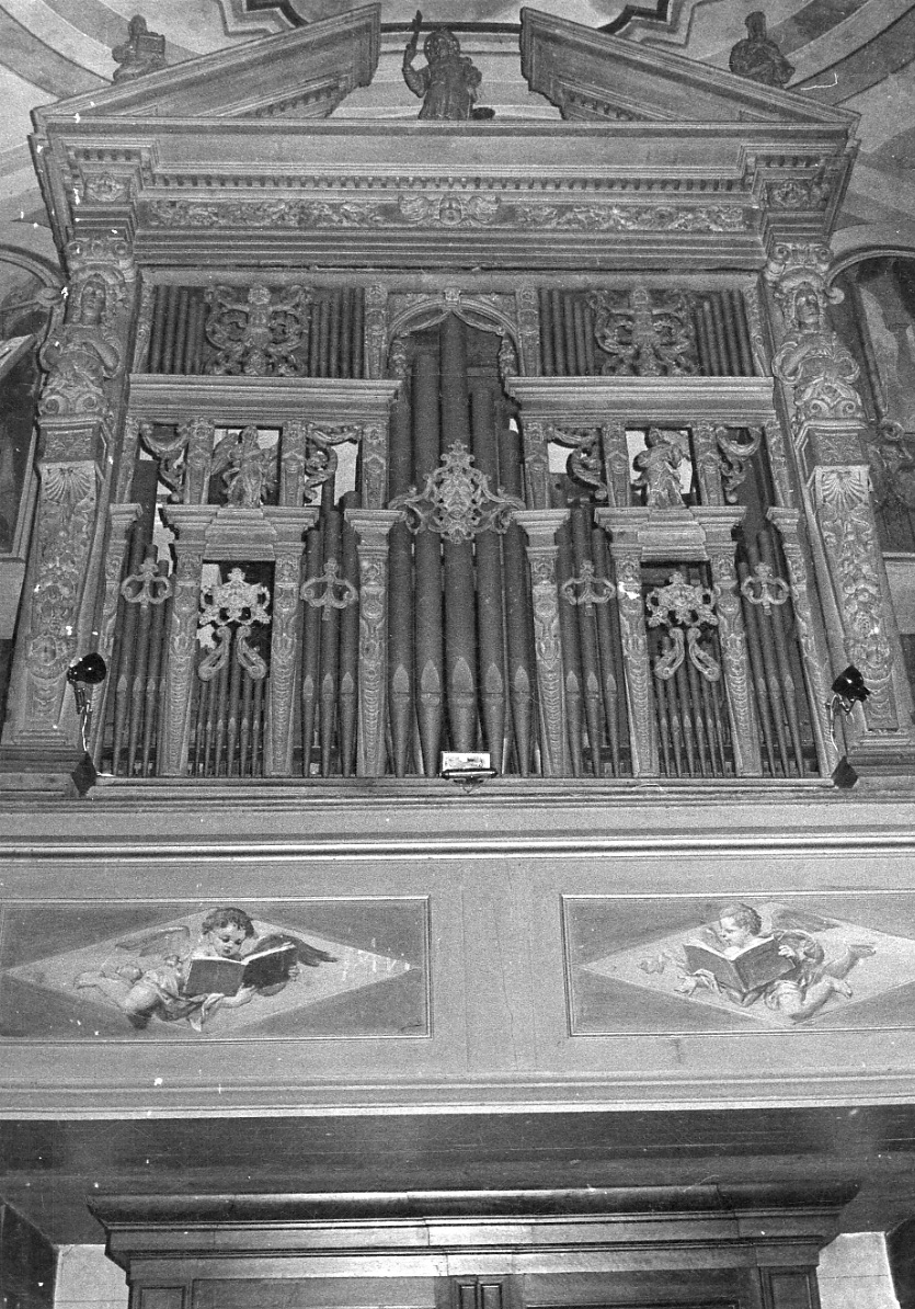 organo (primo quarto, prima metà sec. XX, sec. XVII)