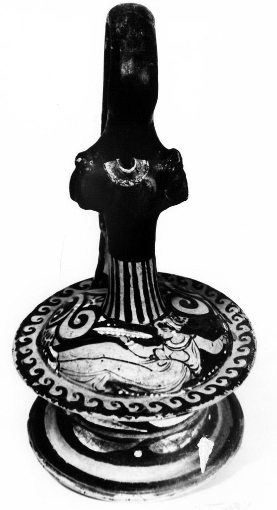 epichysis - produzione apula (sec. IV a.C)