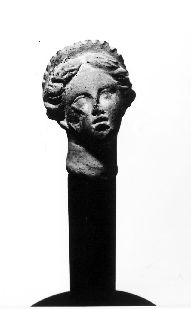 statuetta/ frammento - produzione tarantina (sec. II a.C)