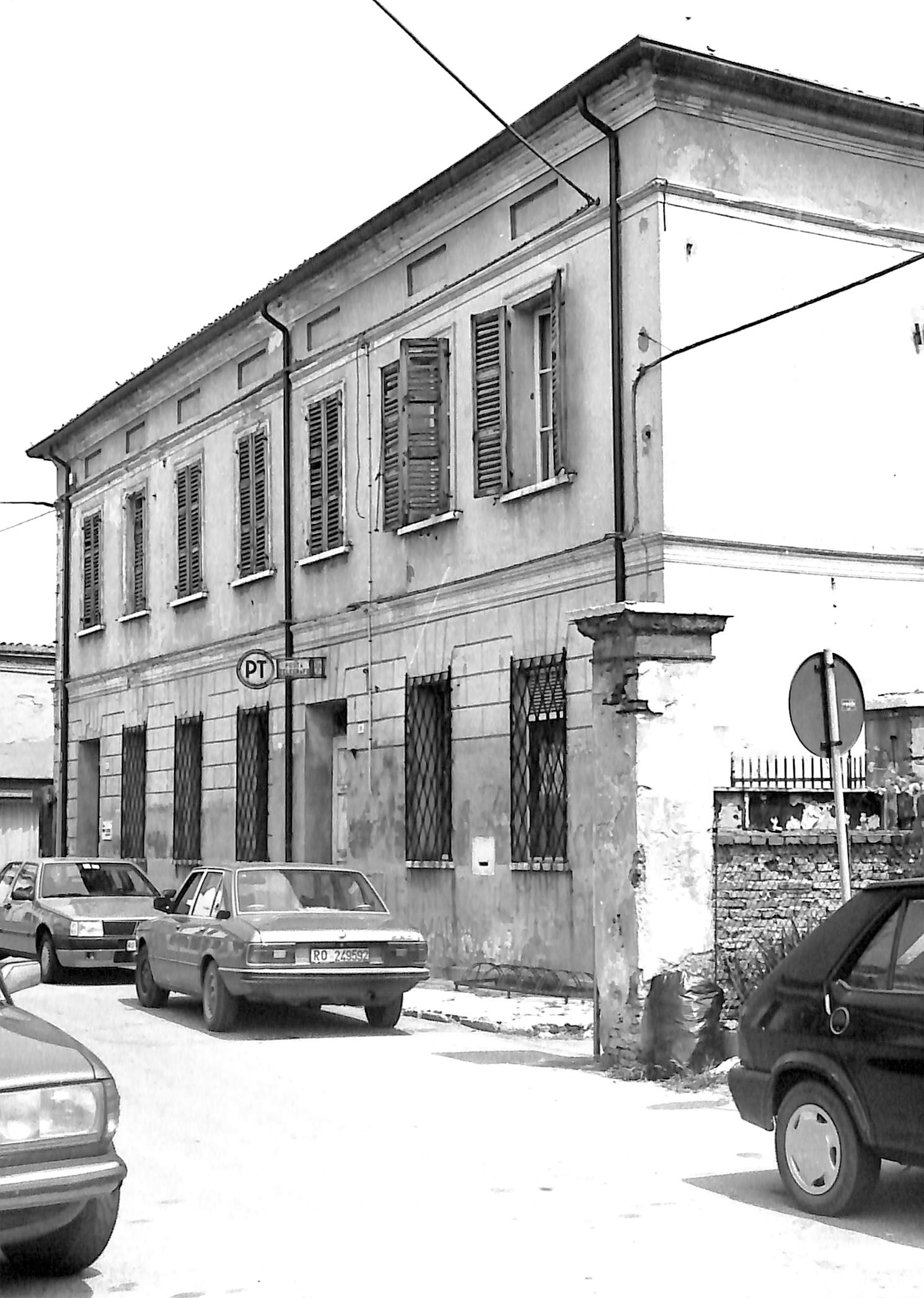 Municipio di Bergantino (palazzo, comunale) - Bergantino (RO)  (XVIII, fine)