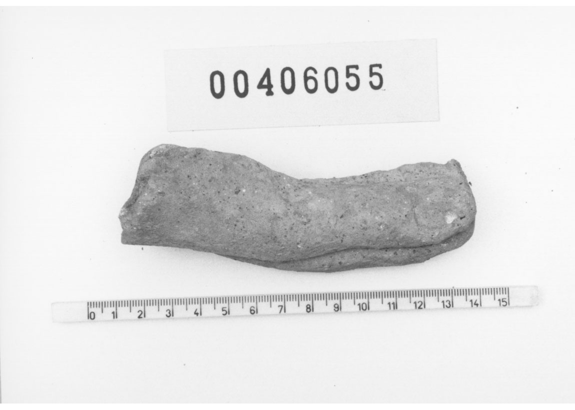 Piede sinistro (Votivo anatomico/ frammento, Fregellae, tipo NS II) (III a.C, II a.C)