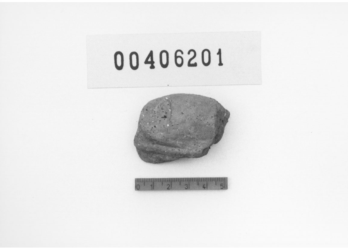 Piede sinistro (Votivo anatomico/ frammento, Fregellae, tipo NS I) (III a.C, II a.C)